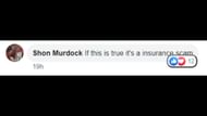 A netizen is unsure about CNN's false report claims. (Image via Facebook/Shon Murdock)